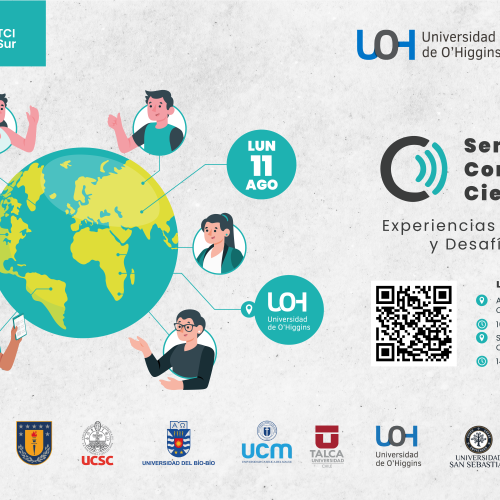 Universidad de O’Higgins será sede de Seminario de Comunicación Científica